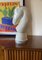 White Resin Chess Horse Sculpture, Italy, 1970s 2