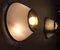 Wall Lights in Glass and Brass in the style of Luigi Caccia Dominioni, 1960s, Set of 3, Image 6