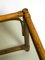 Dark Bamboo Side Table with Smoked Glass Top, 1970s, Image 15