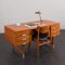 Scrivania modello Ep401 in teak di Feldballes Furniture Factory, Danimarca, anni '60, Immagine 2
