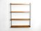 Teak Wall Hanging Shelf with Four Shelves by Kajsa & Nils Nisse Strinning, 1960s, Image 18