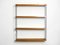 Teak Wall Hanging Shelf with Four Shelves by Kajsa & Nils Nisse Strinning, 1960s 2