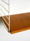 Teak Wall Hanging Shelf with 3 Shelves by Kajsa & Nils Nisse Strinning, 1960s 14