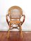 20th Century Rattan and Bamboo Armchair, Image 2