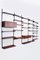 Modular Dark Wood Wall System by Kai Kristiansen for FM Møbler, 1960s, Image 2