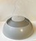 Vintage Grey SAS Royal Ceiling Lamp by Arne Jacobsen Louis Poulsen, 1960s, Image 4