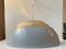 Vintage Grey SAS Royal Ceiling Lamp by Arne Jacobsen Louis Poulsen, 1960s 2