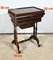 Small Early 19th Century Restoration Hairdresser Table in Rosewood 24