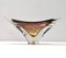 Braune Vintage Sommerso Glasschale, Seguso zugeschrieben, Italien, 1960er 4