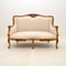 French Louis Style Gilt Wood Sofa, 1930s 1