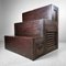 Japanese Staircase Cabinet, 1920s, Image 4