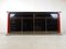 Brass and Black Lacquer Sideboard, 1970s 7