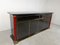 Brass and Black Lacquer Sideboard, 1970s 6