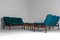 Mid-Century Living Room Set by Georges van Rijck for Beaufort, Belgium, 1960s, Set of 3 17