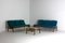 Mid-Century Living Room Set by Georges van Rijck for Beaufort, Belgium, 1960s, Set of 3 5