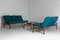 Mid-Century Living Room Set by Georges van Rijck for Beaufort, Belgium, 1960s, Set of 3, Image 13