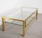 Golden Metal Coffee Table, Italy, 1970s, Image 8