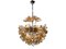 Sputnik Murano Glass Flower Chandelier, 1970s, Image 1