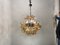 Sputnik Murano Glass Flower Chandelier, 1970s 2