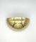 Vintage Half Moon Wall Sconce from Form Leuchte 1