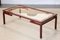 Mid-Century Modern Lacquered and Glass Low Coffee Table by Pierre Vandel, 1970s, Image 1