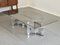 Mid-Century Chrome Plated Steel & Acrylic Glass Coffee Table by Alessandro Albrizzi, 1960s, Image 10