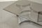 Mid-Century Chrome Plated Steel & Acrylic Glass Coffee Table by Alessandro Albrizzi, 1960s, Image 5