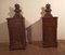 Bedside Tables and Chest of Drawers in Walnut, 19th Century, Set of 3, Image 25
