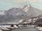 Alex Weise, paisaje nevado, pintura al óleo sobre lienzo, años 20, Imagen 13