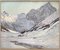 Alex Weise, Snowy Landscape, Oil Painting on Canvas, 1920s 1