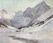 Alex Weise, Snowy Landscape, Oil Painting on Canvas, 1920s, Image 10