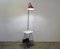 Lámpara de pie Mid-Century con mesa de centro y revistero, años 50, Imagen 2