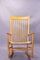 Model J16 Beech & Papercord Rocking Chair by Hans Wegner for FDB Furniture, 1970s 6