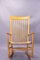 Model J16 Beech & Papercord Rocking Chair by Hans Wegner for FDB Furniture, 1970s, Image 6