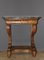 Vintage Louis Philippe Console Table in Walnut 10