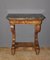 Vintage Louis Philippe Console Table in Walnut 1