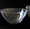 Large Fuga Bowl in Glass attributed to Sven Palmqvist for Orrefors, 1970s 2