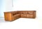 Modular Leather Sofa from Wittmann, Set of 5 1
