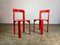 Vintage Glazed Chairs by Bruno Rey for Kusch+Co., 1970s, Set of 2 1