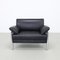 Fauteuil Postmoderne en Chrome et Cuir, 1980s 2