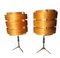 Nordic Rocket Table Lamps in the style of Agne Jacobson, Set of 2 8
