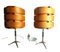 Nordic Rocket Table Lamps in the style of Agne Jacobson, Set of 2, Image 2