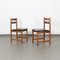 Leather Dining Chairs, Set of 4, Image 3