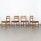 Leather Dining Chairs, Set of 4, Image 2