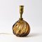 Murano Glass Ball Table Lamp from Venini, 1950s 3