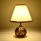 Lámpara de mesa con forma de bola de cristal de Murano de Venini, años 50, Imagen 2