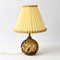 Lámpara de mesa con forma de bola de cristal de Murano de Venini, años 50, Imagen 5
