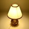 Lámpara de mesa con forma de bola de cristal de Murano de Venini, años 50, Imagen 11