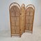 Italian Rattan and Wicker Room Divider, 1960s 9