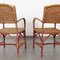 Armchairs in Rattan, 1930s, Set of 2 6